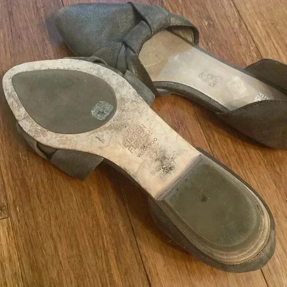 Eileen Fisher women’s flats - pointed toe - size 9 - gold/metallic - Picture 7 of 7